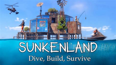 Day 1 In This AWESOME New Survival Game Sunkenland Gameplay Part 1