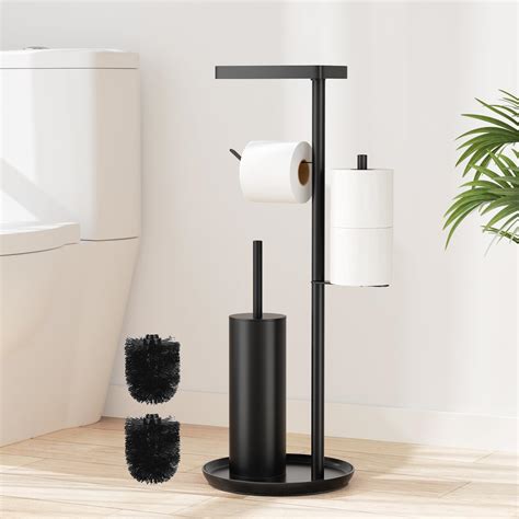 Porte Papier Toilette Avec Brosse Wc Porte Rouleau Papier Toilette