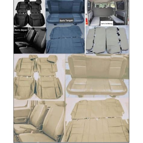 Jual Sarung Jok Mobil Granmax Minibus Full Set Bungkus Jok Mobil