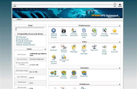 Cpanel Control Panel