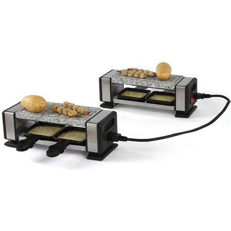 Set De Appareils Raclette Pour Personnes Caquelons