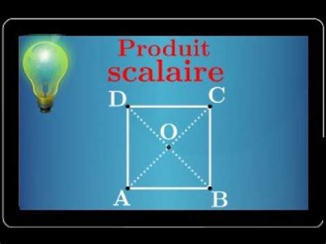 sentraîner à calculer des produits scalaires avec la méthode du