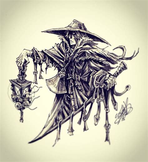 John Devlin Illustration Bloodborne Art Dark Souls Art Dark Souls