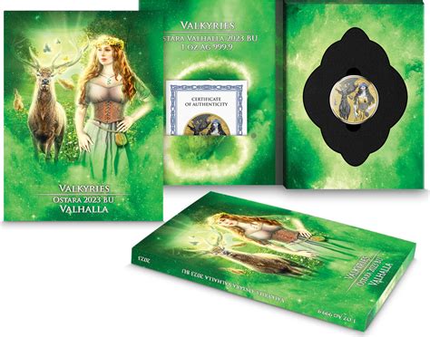 Germania Mint Valkyries Ostara Valhalla 2023 1 oz 999 Silber 5 Mark ...