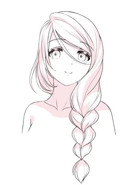 Drawing Hair Braid Drawing Hair Tutorial Manga Drawing Tutorials