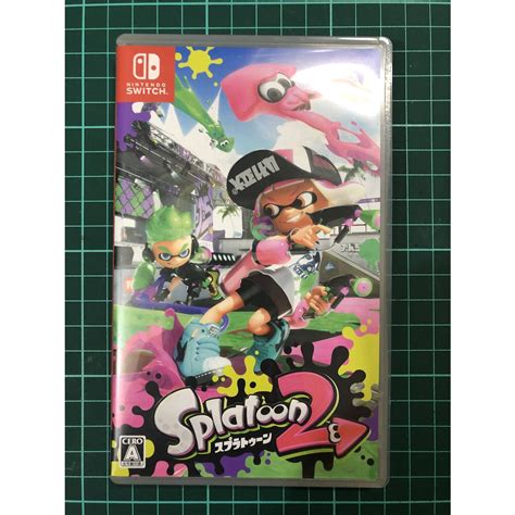 Nintendo Switch Ns 噴漆大作戰2 Splatoon2（日版 蝦皮購物