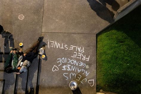 See Photos Of Pro Palestinian Protest At Cal Poly Humboldt That Is