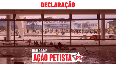 Declaração ante ao ataque fascista em Brasília