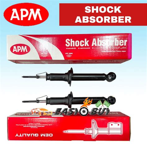 ORIGINAL APM GAS SHOCK ABSORBER REAR BELAKANG PROTON WIRA 1 5 1 6 WAJA