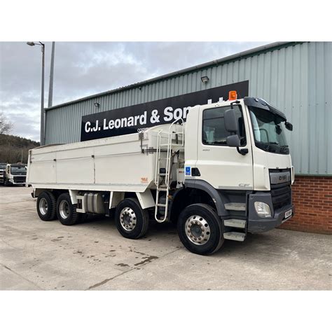 Daf Cf X Tipper Commercial Vehicles From Cj Leonard Sons