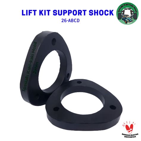 Jual Lift Kit Support Karet Peninggi Bantalan Tatakan Shock Luxio Gran