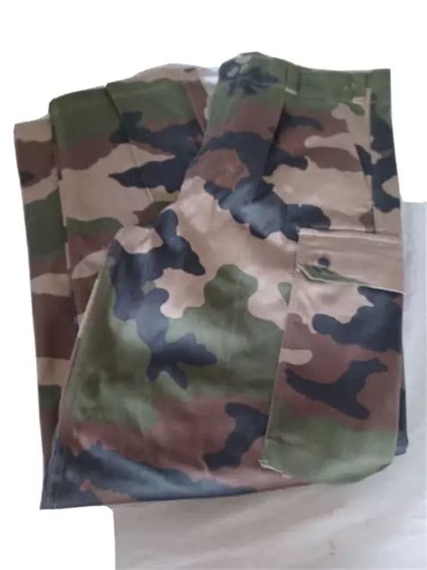 PANTALON DE TREILLIS F2 CCE armée française taille 40 EUR 20 00