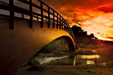 782820 Sunrises And Sunsets Bridges Rivers Rare Gallery Hd Wallpapers