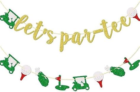 Amazon Let S Partee Golf Themed Banner For Golf Party Golf