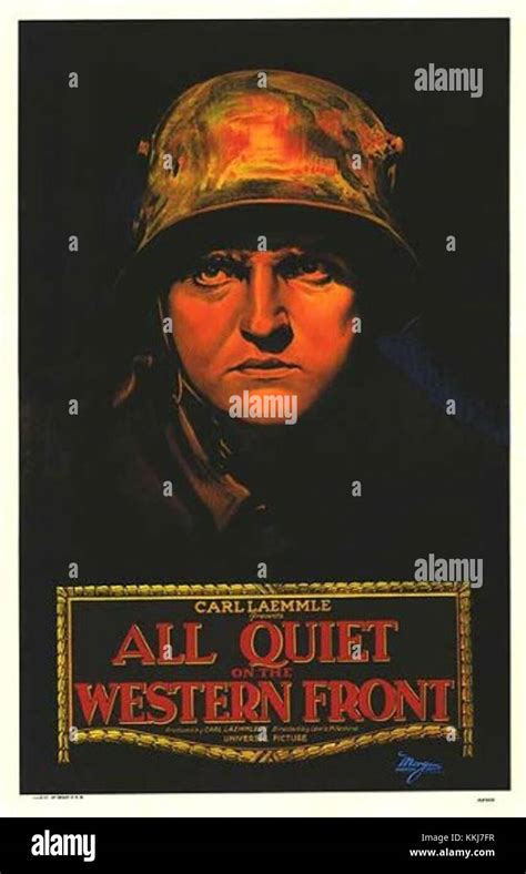 All Quiet on the Western Front (1930 film) poster Stock Photo - Alamy