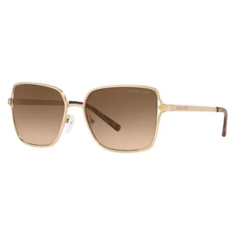 Michael Kors Lentes De Sol Cancun Satin Light Gold