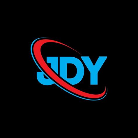 JDY logo. JDY letter. JDY letter logo design. Initials JDY logo linked ...