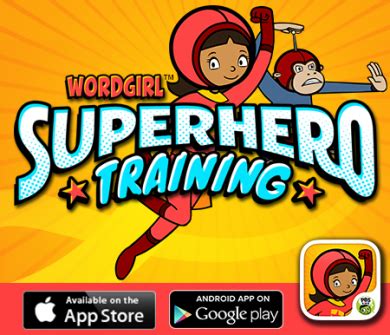 New app alert: WordGirl Superhero Training! | On Our Minds