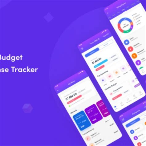 Qmax Budget Planner Expense Tracker App Ui Kit Budget Planner App