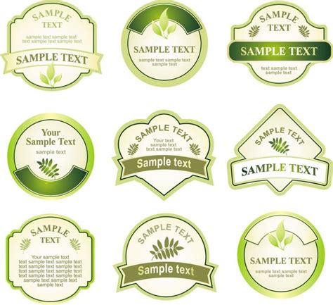green bottle label   eps   vector