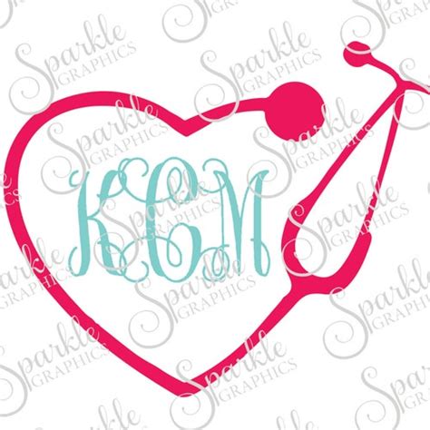 Love Nurse Svg Cut File Cricut Commercial Use Etsy