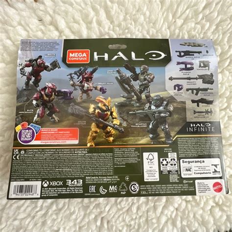 Mattel Toys Mega Construx Halo Banished Garrison Pack Halo Infinite Construction Set New