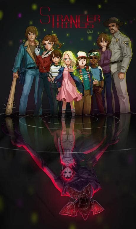 Mire Esta Galería De Fan Art De Stranger Things Paperblog