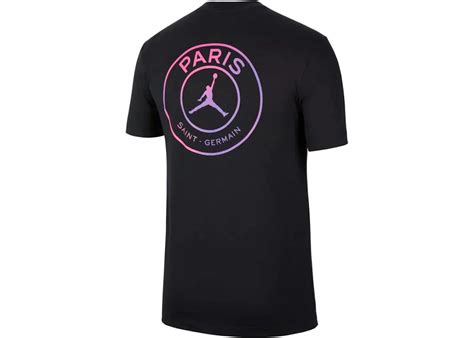 Jordan x PSG Paris Saint Germain Logo Tee Black Men's - US