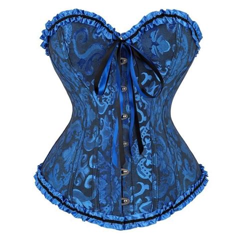 Bustier femme Corset Sexy à lacets pour femmes Bustier Corset entraîneur de taille Lingerie