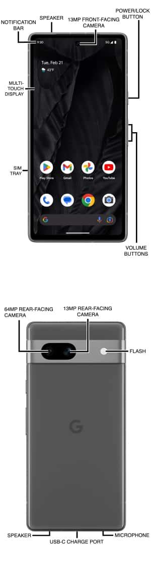 Google Pixel A Gwkk Diagram At T Device Support