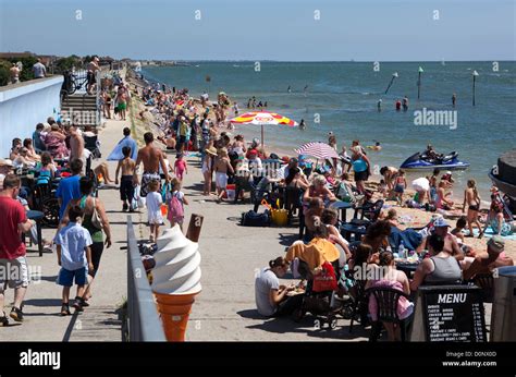 Canvey Island Essex Stock Photo Alamy