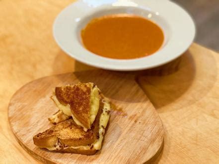 Tomato Soup with Grilled Cheese Recipe | Michael Symon | Food Network