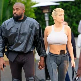 Kanye West Steps Out With An Unrecognizable Bianca Censori In West