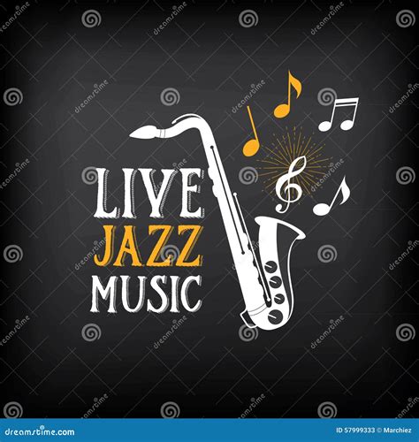 Jazz Music Party Logo And Badge Design Vector With Graphic Stock