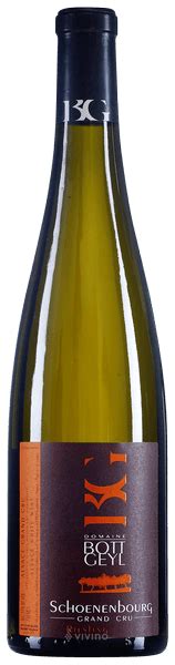 2012 Bott Geyl Riesling Alsace Grand Cru Schoenenbourg Vivino US