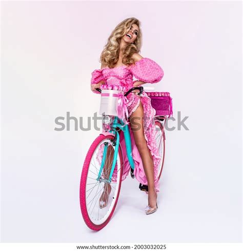 Sexy Blonde Model Amazing Dress On Stock Photo 2003032025 Shutterstock