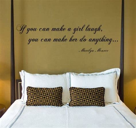 If You Can Make A Girl Laugh Quote Marilyn Monroe Wall Decal Etsy