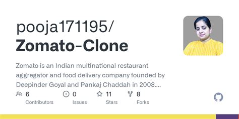 GitHub Pooja171195 Zomato Clone Zomato Is An Indian Multinational