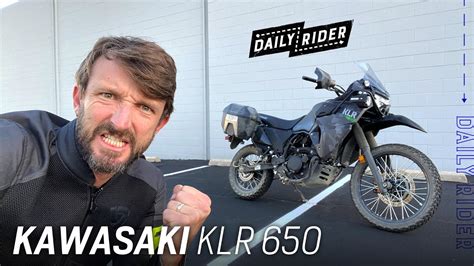 2022 Kawasaki KLR650 Adventure Review Daily Rider YouTube