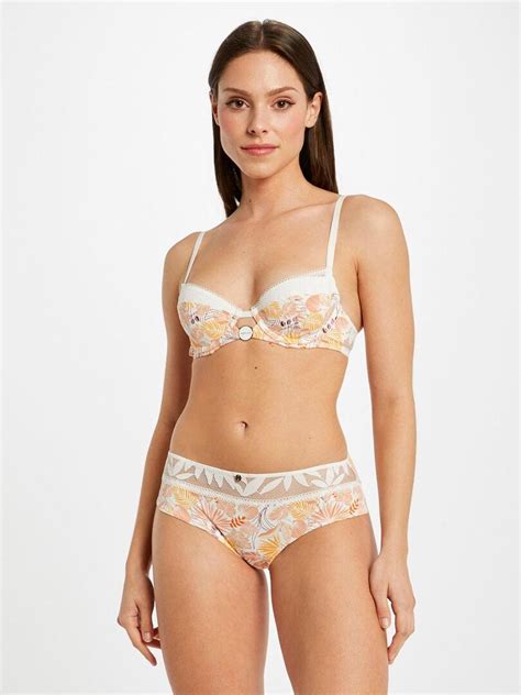Soutien Gorge Ampliforme Coque Moul E Anais Morgan Lingerie Blanc