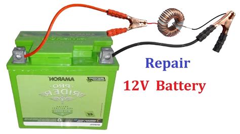 How To Repair Or Restore Any 12v Battery Ups Battery Or Car Battery