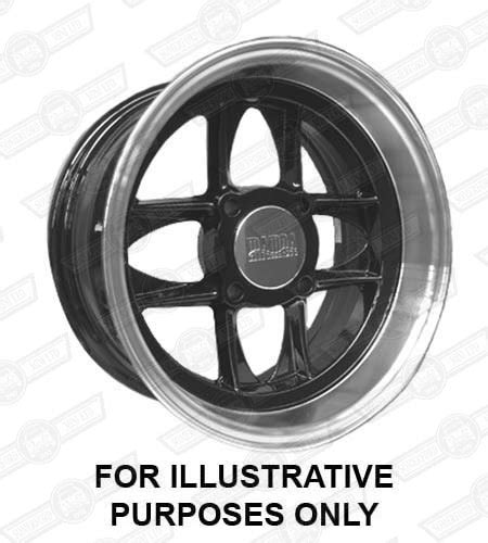 Mamba Alloy Wheel 5 X 10 Blackpolished Rim Somerford Mini Mini