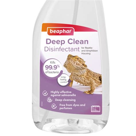 Beaphar Reptile Deep Clean Disinfectant 500ml | Wilko