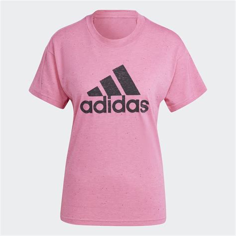 Adidas Future Icons Winners 3 0 Tee Pink Adidas Uae