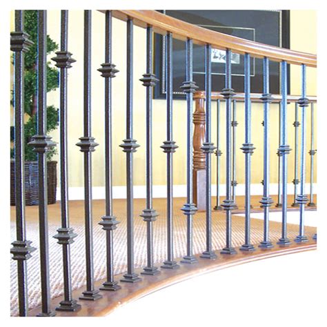 Single Knuckle Iron Baluster Stair