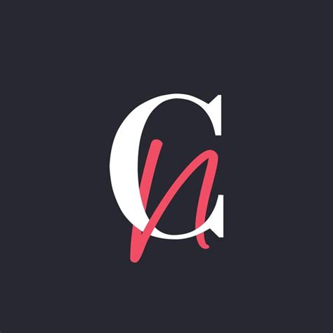 Premium Vector Letter Cn Logo Perfectly Blended Initials Cn Letter