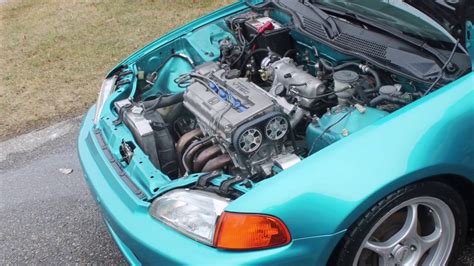 1992 Honda Civic Engine