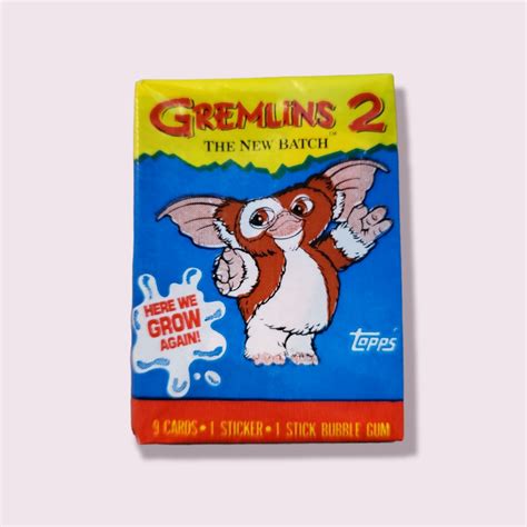 1990 Topps Gremlins 2 The New Batch Pack