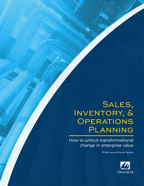 Sales Inventory And Operations Planning Docslib