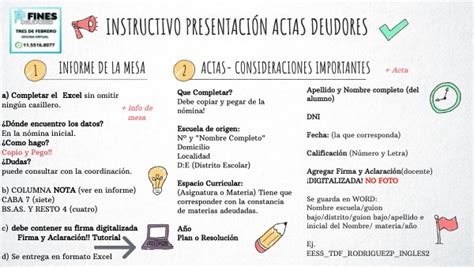 Instructivo Presentaci N Actas Deudores